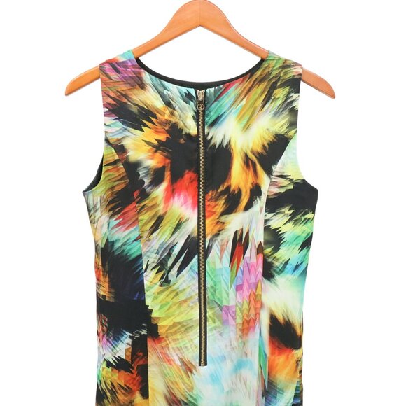 Ted Baker Cherche Shattered Crystal Tunic Sheath Sleeveless Mini Dress 3 US 8 - Picture 5 of 6